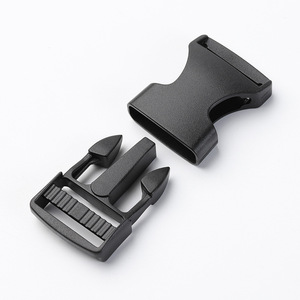 Hebilla de liberación lateral de 25 mm de diámetro interior, plástico negro, duradera, para accesorios de bolsos - Product Image 3