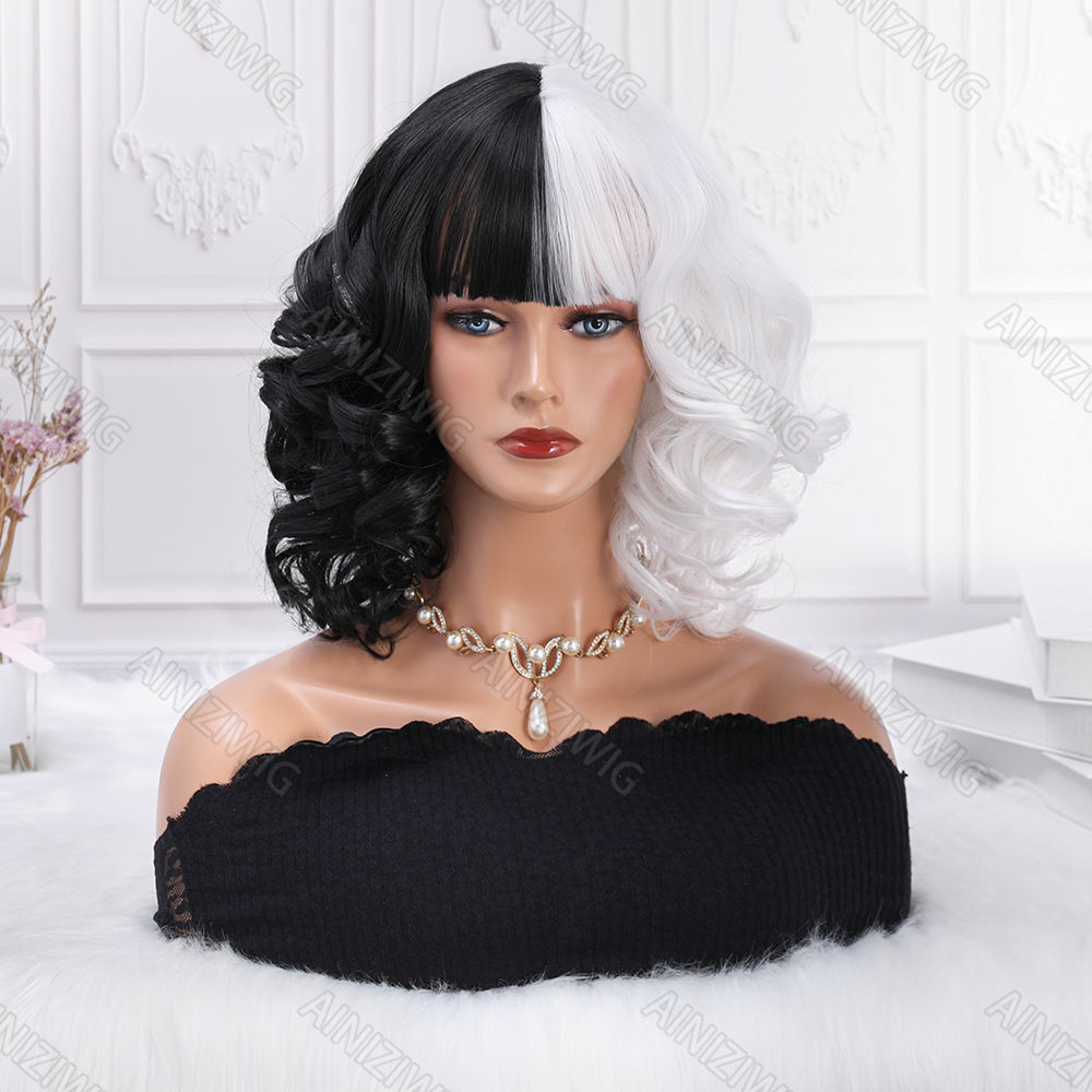 Moitié noir moitié blanc