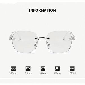 Lunettes de lecture photochromiques de luxe 2025 avec logo personnalisé, verres à changement de couleur, anti-lumière bleue, monture carrée pour femmes - Product Image 5