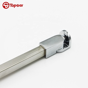 Forme carrée en acier inoxydable barres <span class=keywords><strong>de</strong></span> support <span class=keywords><strong>de</strong></span> porte <span class=keywords><strong>de</strong></span> <span class=keywords><strong>douche</strong></span> en verre - Product Image 6
