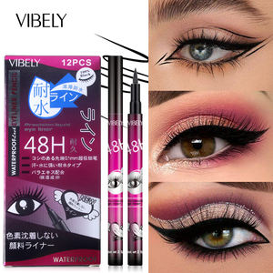 Новинка, модная, оптовая продажа, тонкая гладкая подводка для глаз, жидкая прочная Водостойкая Подводка для глаз, карандаш - Product Image 2