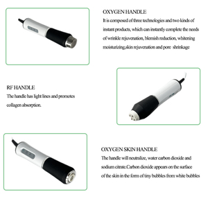 Máquina facial 3 en 1 para terapia de oxígeno, máquina facial para blanquear burbujas de CO2, rejuvenecimiento de la piel, máquina facial con chorro de oxígeno