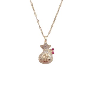 Sweet <span class=keywords><strong>Mori</strong></span> femmes titane acier élégant clavicule chaîne à la mode forme géométrique pendentif collier tout match Design de mode - Product Image 1