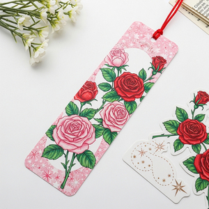 สตาร์ปรารถนาชุดกุหลาบที่<span class=keywords><strong>ค</strong></span>ั่นหนังสือ PVC ประทับ10จุดสำหรับนักเรียนที่<span class=keywords><strong>ค</strong></span>ั่นหนังสือพิมพ์ลายรูปทรงกุหลาบ - Product Image 5