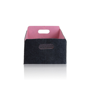 <span class=keywords><strong>Cesta</strong></span> de Almacenamiento Ecológica con Logotipo Personalizado al por Mayor, <span class=keywords><strong>Cesta</strong></span> de Almacenamiento de Fieltro para el Hogar y la Oficina, Estantería para Libros, Juguetes, Ropa - Product Image 2