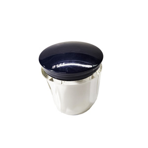 Vente chaude OEM ODM Logo personnalisé Pot de crème pour les yeux 50ml Forme unique Pots en plastique Contenant cosmétique avec impression personnalisée - Product Image 2