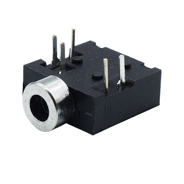 Headphone Jack 3.5mm PJ204 Audio Jack Audio Socket Single-row Double-breasted