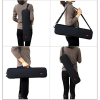Sacs de pêche multifonctionnels portables pour l'extérieur, fermeture éclair EVA, légers, antichocs, étui de transport pour canne à pêche et moulinet avec sangle