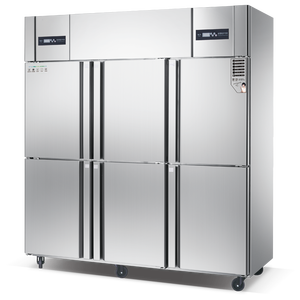 Factory Sale Large Capacity Air Cooling Cool <b>Fridge</b> Adjustable Single-Temperature Upright Freezer Double Door Refrigerator Hotel - Product Image 5
