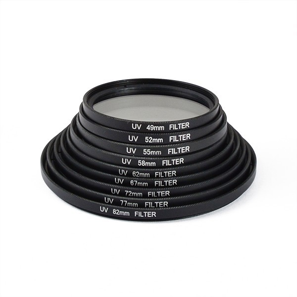 UV Protector Filter Photo Studio Optical Glass Filter Ultraviolet Clear Protective Filter for DSLR Camera 40.3mm 43mm 52mm