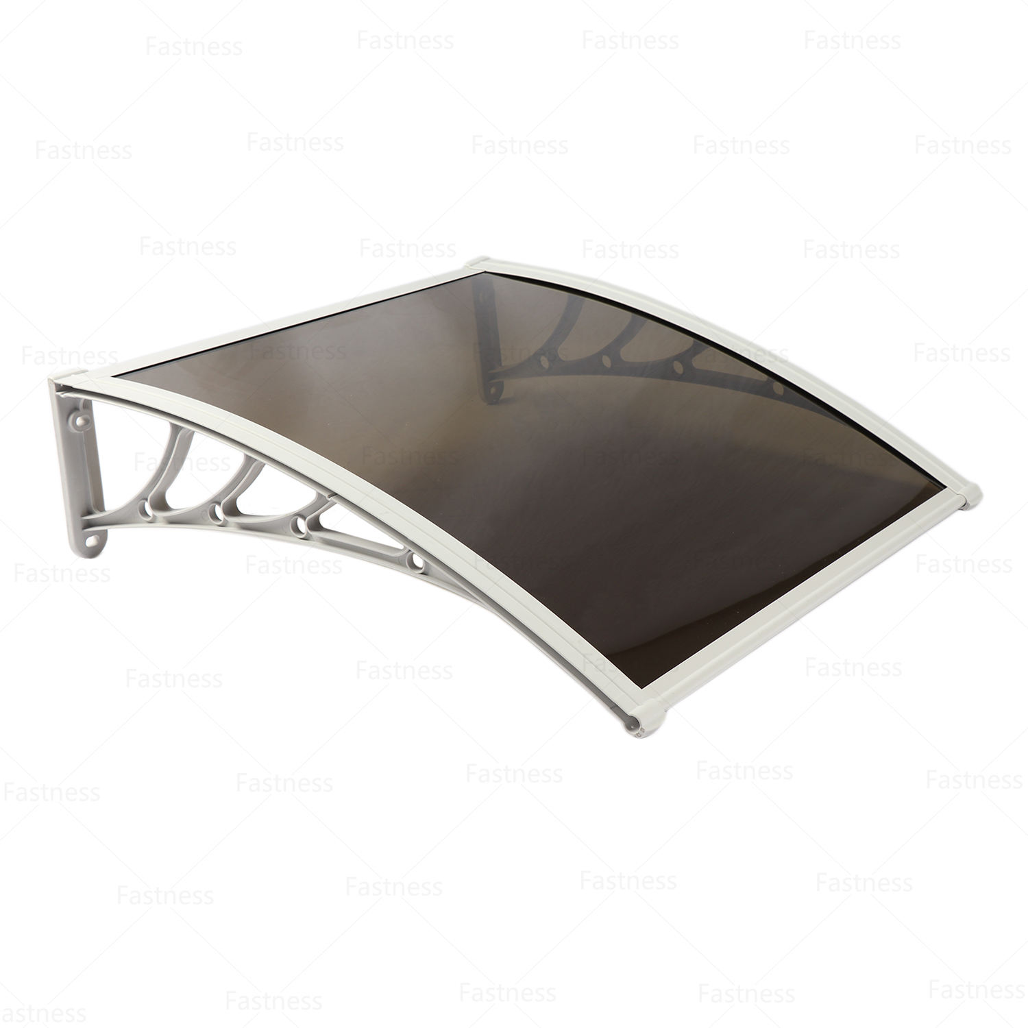 Soporte gris tablero marrón