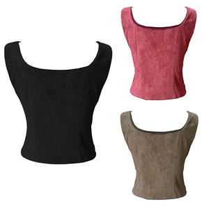 Corsetto Rinascimentale da Donna con Lacci, Bustino Vintage, Top per Costume da Pirata - Product Image 2