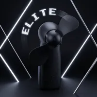 Mini Ventilador LED Portátil de Mano, Personalizable con Mensaje y Logotipo Programables, con Luces Intermitentes, Nuevo, para Fiestas y Bodas, Ventilador Eléctrico a Batería, Regalo