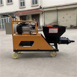 Chine fournisseur pompe à béton camion bétonnière pompe mortier de ciment pneumatique mortier de ciment pompe à béton diesel pulvérisateur de mortier