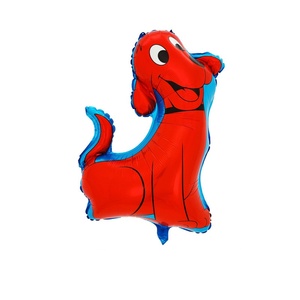 Conception de personnage d'<span class=keywords><strong>animation</strong></span> de dessin animé-Big Red Dog Balloon Party-Ballons flottants en <span class=keywords><strong>film</strong></span> d'aluminium - Product Image 2