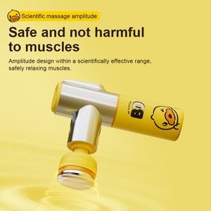 Motor sin escobillas recargable portátil inalámbrico de tejido profundo terapia corporal pistola de masaje para masaje corporal - Product Image 5