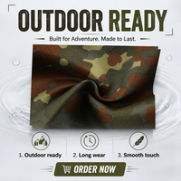 Tissu camouflage 100% polyester 160 g/m², imprimé camouflage numérique, sergé, pour vêtements de travail et vêtements d'extérieur