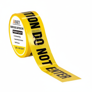 เท<span class=keywords><strong>ป</strong></span>เตือนอันตรายสำหรับงานก่อสร้าง ฉากเกิดเหตุ สีเหลือง PE แบบพกพา ห้ามเข้า ห้ามออก เท<span class=keywords><strong>ป</strong></span>เตือนความปลอดภัย เท<span class=keywords><strong>ป</strong></span><span class=keywords><strong>ป</strong></span>ิดกั้น เท<span class=keywords><strong>ป</strong></span>เตือนระวัง ขนาด 70 มม. - Product Image 1