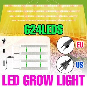 Lámpara LED de Cultivo de Plantas de 800W, Espectro Completo, para Interiores, Semillas, Invernadero, Vegetales, Cultivo Hidropónico, Lámpara UV - Product Image 2