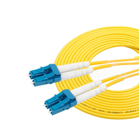 Câble de raccordement LC LC Duplex à 2 fibres optiques OS2 9/125 µm monomode pour câblage intérieur – Fourniture directe usine