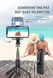 Trípode inalámbrico para teléfono móvil, <span class=keywords><strong>palo</strong></span> <span class=keywords><strong>Selfie</strong></span> con luz de relleno para <span class=keywords><strong>iPhone</strong></span> 12 Pro 11 <span class=keywords><strong>XR</strong></span>, gran oferta, L10S Mini - Product Image 6