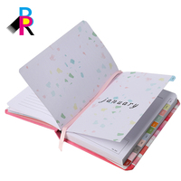 Cuaderno Planificador de Tapa Dura Personalizado de Alta Calidad para Niñas/Adolescentes con Páginas Rayadas, 100 Hojas, Material Escolar para Clases