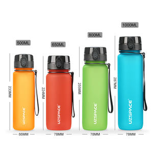 Botella Infantil Personalizada de Tritán sin BPA de 1000 ml, Diseño Minimalista Esmerilado, Ecológica, con Cuerda, para Beber Directamente, Deportiva - Product Image 3