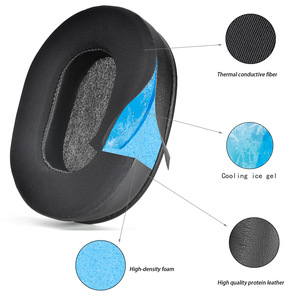 Coussinets d'écouteurs en gel rafraîchissant et anti-bruit pour casque Sony ULT Wear WH-ULT900N, résistants à la transpiration, sans fil, sur-oreille, version améliorée - Product Image 5
