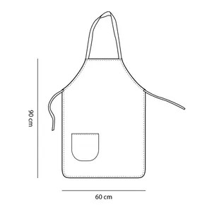 Grembiule con tasca personalizzabile per merchandising - Product Image 2