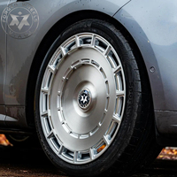 Jantes forgées Viaol 5x112 5x120 22 24 pouces en argent brossé, adaptées aux Rolls-Royce Cullinan, Range Rover, SUV de luxe grand format