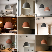 Lámpara de Araña LED de Estilo Moderno con su Diseño Minimalista que Define la Luz y la Sombra, Regala al Espacio un Estilo Extraordinario