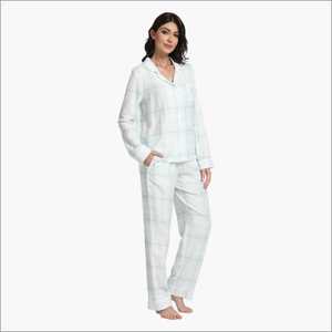Luxury 100% Bamboo Viscose Women's <b>Pajamas</b> Set High Quality Casual Short Sleeves Sleepwear Breathable Quick Dry All Seasons - Product Image 2