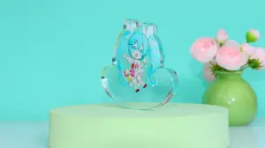 Resinas epoxi Llavero transparente Holográfico Anime Keycharm Acrílico personalizado Llaveros