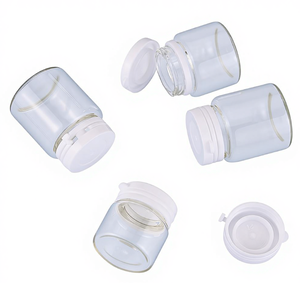 Frascos de Vidrio Mini de Doble Capa con Boca Ancha de Alta Calidad para Polvo Liofilizado Médico y Cosmético, 5g 10g 15g - Product Image 4