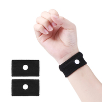 Bande de poignet de maladie Anti-nausée voiture mer avion bateaux bracelet soulagement Anti-mouvement maladie dragonne réutilisable réglable