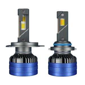 Ampoule de phare K68 120 Watt à tube de cuivre unique 3000k+4300k+6000k, phare LED automobile blanc et jaune pour voiture - Product Image 3