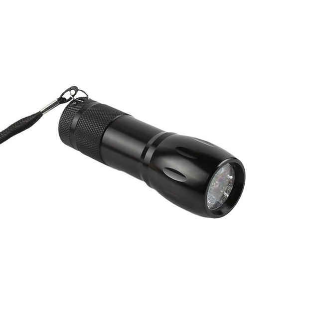 Hot New High Lumens 9 LED Handheld Aluminum Alloy Portable Outdoor Mini Telescopic Zoom Led Torches Light Tactical Flashlight