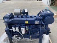 Moteur diesel marin turbocompressé SCDC Weichai WD10C240-18 176 kW 240 CV 1800 tr/min pour bateaux et navires commerciaux