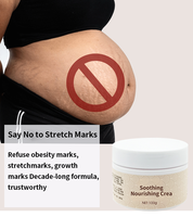 Crème Bio Anti-Vergetures Efficace – Meilleur Beurre Ventre pour l'Élimination des Vergetures et la Réparation Cutanée pour Femmes Enceintes