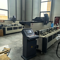 Máquina de Perforación y Fresado CNC de Tres Ejes Hiwoc, Centro de Perforación y Fresado de Perfiles de Aluminio para Equipos de Procesamiento de Puertas y Ventanas