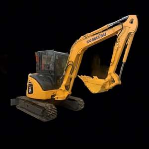 Mini-excavatrice sur chenilles Komatsu PC40 4 tonnes, 90% neuve, avec peu d'heures de travail, moteur principal, vente chaude pour le Japon - Product Image 1