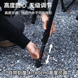 Mesa de Camping Plegable IGT, 96x46x63cm, Altura Ajustable, Portátil, Impermeable, para Exteriores - Product Image 2