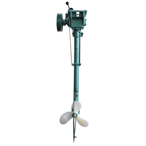 Les pêcheurs utilisent un moteur marin monocylindre refroidi par air de 6 CV / un moteur à voile, un propulseur marin. - Product Image 6