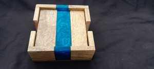 Ensemble de sous-verres en bois de haute qualité pour la décoration de table moderne, disponible à prix de gros - Product Image 5