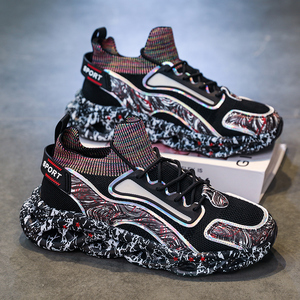 Chaussures de course sur route pour hommes, baskets de jogging, course sur piste et trail, en tissu extensible minimaliste et maille respirante, athlétiques, basses, à lacets - Product Image 4