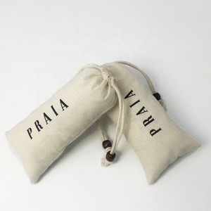 Túi Cotton Dây Rút Hữu Cơ Thân Thiện Với Môi Trường Có Logo Quà Tặng Bằng Cotton Túi Đựng Bụi Có Logo 100% Cotton - Product Image 4