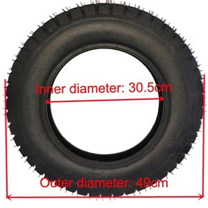 Pneumatico per Triciclo Elettrico 12 Pollici 375-12 300-12 350-12 400-12 3.75-12 3.00-12 3.50-12 4.00-12 - Product Image 2