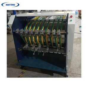 Machine à rainurer en V Nantong NT970 1700x1380x1420mm, équipement de découpe automatique de boîtes en carton, haute efficacité - Product Image 5