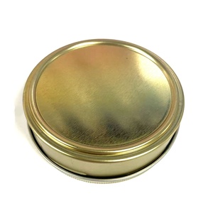 50g Twist Round Tin <b>Box</b> Airtight <b>Tea</b> Storage Container with Screw Lid, Metal Tin for Loose Leaf, Coffee & Spice Packaging - Product Image 3
