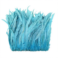 40-45cm Cock Coque Tail Poulet Coq Plume pour Craft DIY Costume Millnery Hat Accessory Stage Party Carnival Wedding Decor